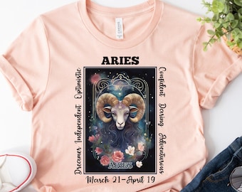 Aries Shirt, Zodiac Shirt, Aries Gift, Horoscope Shirt, Astrology Shirt, Aries Birthday Gift, Astrology Gift, Zodiac T Shirt, Aries Tshirt