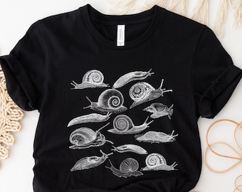 Snails Shirt, Snail Lover, Snails Tshirt, Snail Gifts, Gardening Shirt, Gift for Gardener, Snail T shirt, Slug Shirt, Snail Theme Tshirt