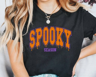 Spooky Season Shirt, Halloween Shirt, Trick or Treat Shirt, Halloween Party Tshirt, Spooky Vibes Shirt, Spooky Shirt, Halloween Crewneck