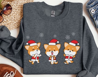 Corgi Sweatshirt, Corgi Christmas Sweater, Corgi Christmas Shirt, Dog Lover Gift, Corgi Shirt, Corgi Gift, Corgi Lover Gift, Corgi Mom