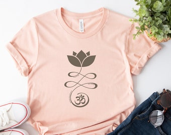 Yoga Shirt, Unalome Shirt, Lotus Flower Shirt, Yoga Gift, Meditation Shirt, Unalome Lotus, Yoga Tshirt, Pilates Shirt, Yoga Instructor Gift