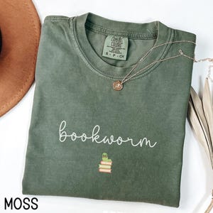 Leseratte Shirt, Comfort Colors® Buch Liebhaber Tshirt, Buchclub Shirt, Bibliothek Shirt, Bücherwurm Shirt, Leselehrer Geschenk, Bibliothekar Geschenk