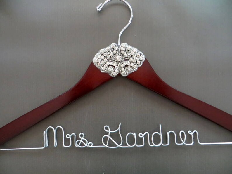 Mrs Hanger for Wedding Dress