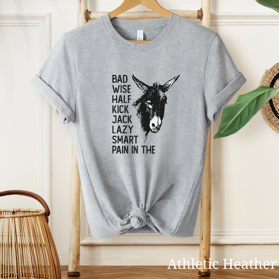 Funny Wise Ass Donkey T-Shirt Christmas Gift Funny Wise Ass Donkey T-Shirt Christmas Gift