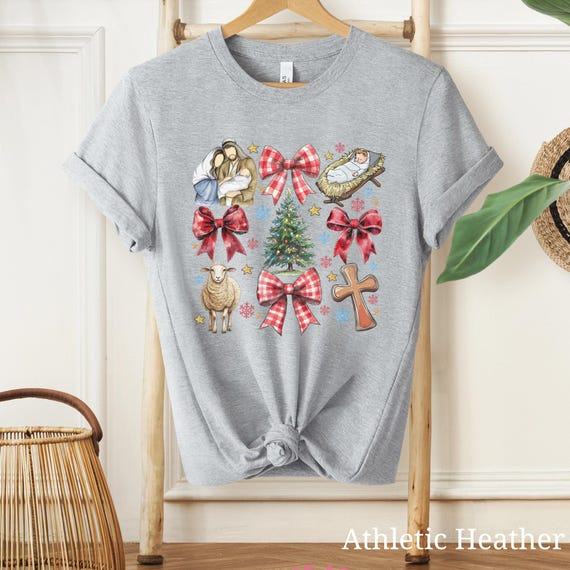 Sweat-shirt Noël Femme 'Christmas Starts With Christ' - Coton/polyester, Manches Longues, Motif Croix
