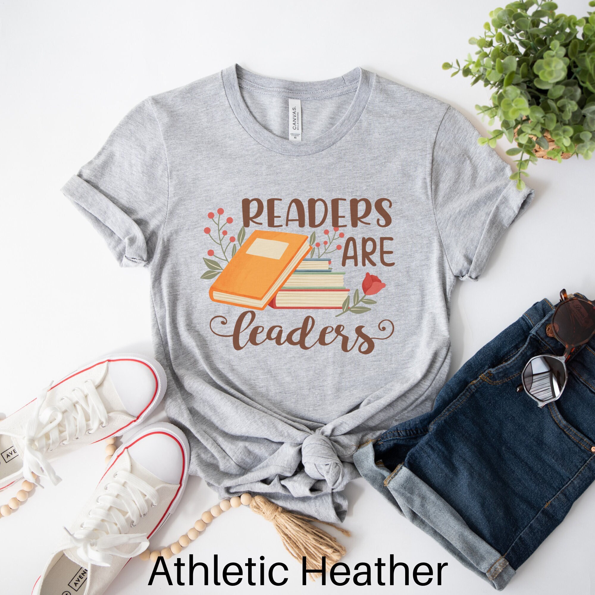 Readers Are Leaders Books Reading Librarian Teacher Shirt Readers Are Leaders Books Reading Librarian Teacher Shirt