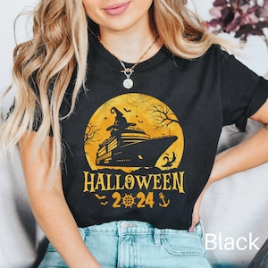 Halloween Cruise Shirt 2024, Family Cruise Shirt, Halloween Trip Shirt, Halloween Party Shirt, Matching Halloween Tshirts, Group Cruise Tees