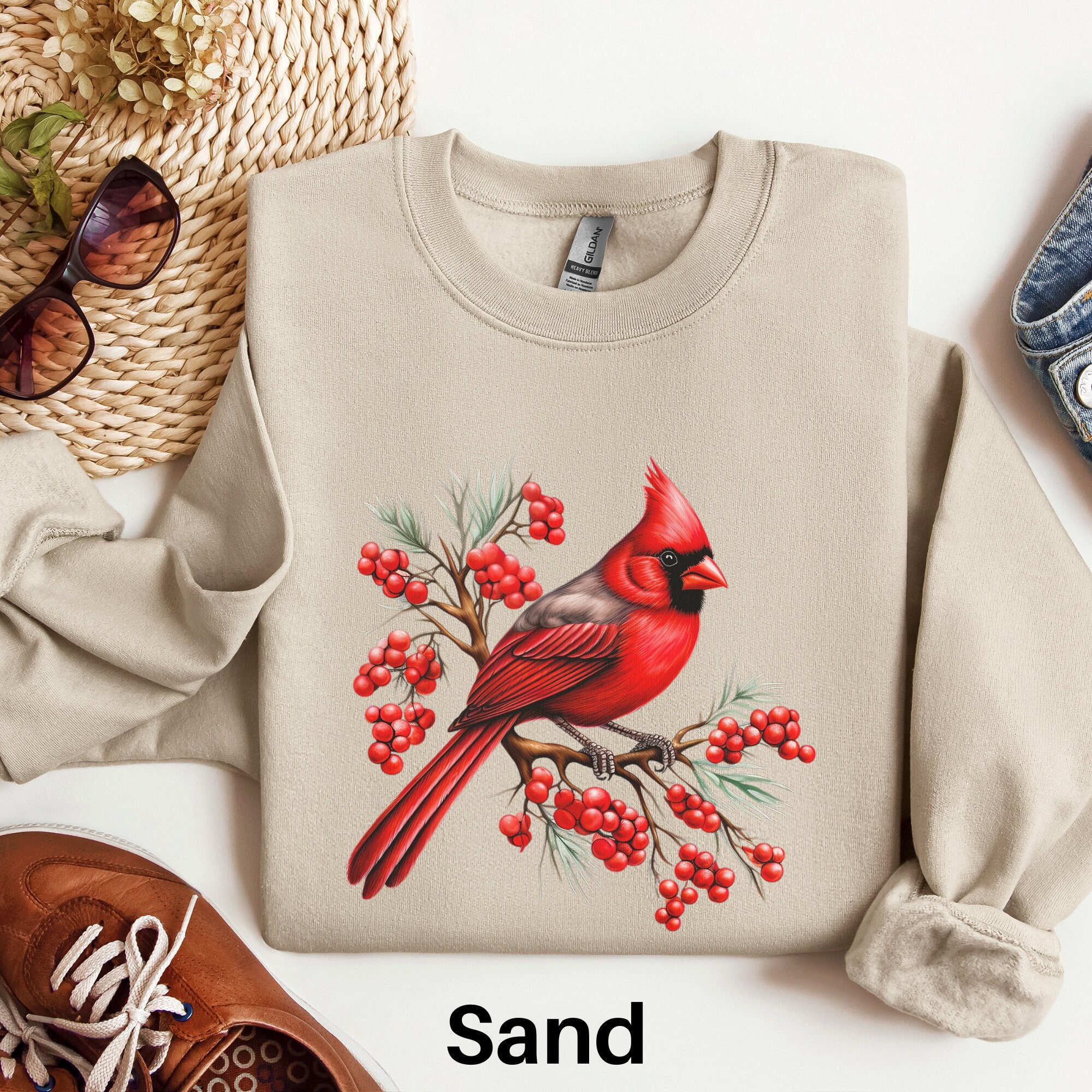 Cardinal sweater - Etsy 日本