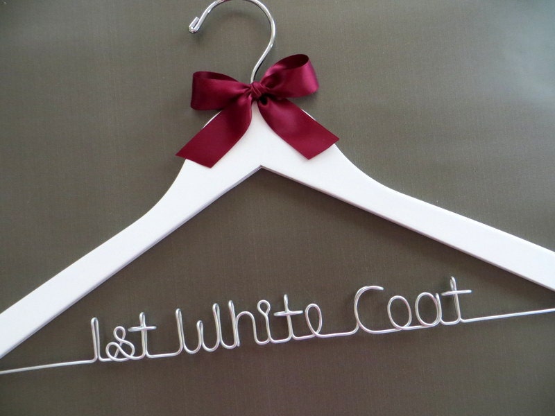 First White Coat Hanger White Coat Ceremony Doctor Hanger Etsy