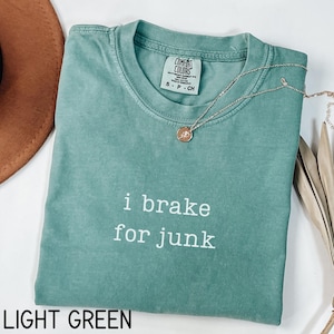 Thrift Store Shirt, Comfort Colors® Funny Yard Sale Lover Tee, Bargain Shopper Tee, Thrifting Addict Gift, Secondhand Style, Antiquing Shirt image 4