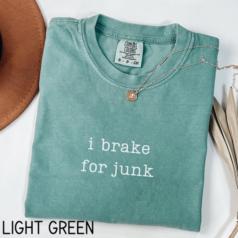 Thrift Store Shirt, Comfort Colors® Funny Yard Sale Lover Tee, Bargain Shopper Tee, Thrifting Addict Gift, Secondhand Style, Antiquing Shirt image 4