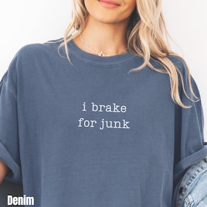 Thrift Store Shirt, Comfort Colors® Funny Yard Sale Lover Tee, Bargain Shopper Tee, Thrifting Addict Gift, Secondhand Style, Antiquing Shirt image 5