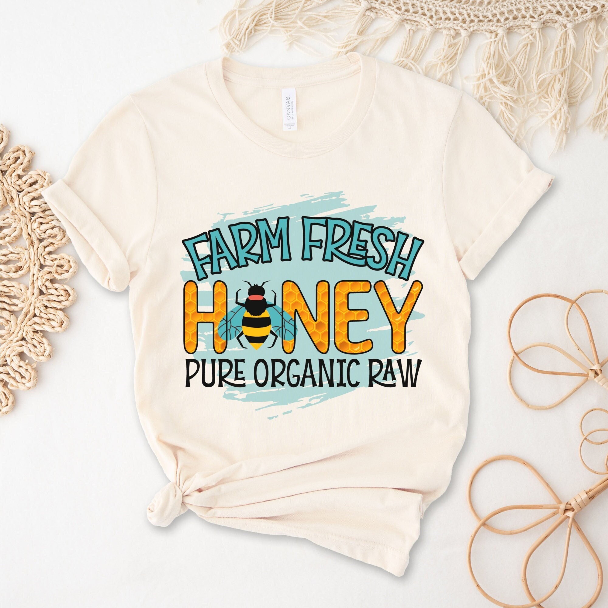 Honey T Shirt, Beekeeper Shirt, Honey Shirt, Farmers Market Shirt, Bee Shirt, Farm Fresh Shirt, Buy Local, Support Farmers, Bee Lover Shirt