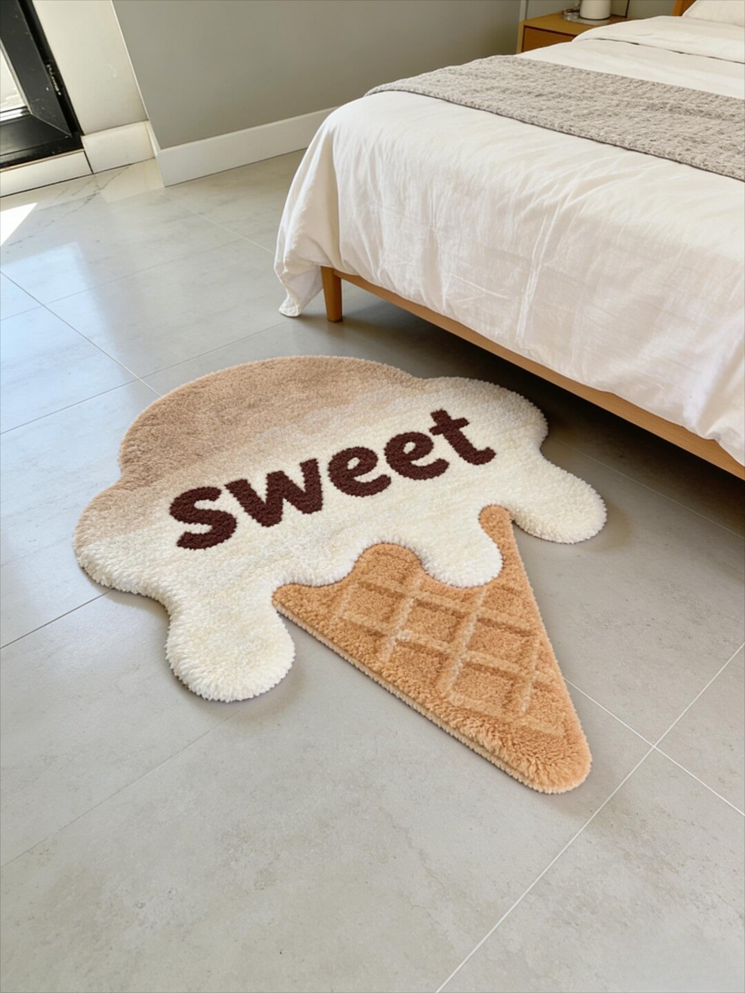 Ice Cream Rug Pattern Handcrafted