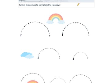 Pencil Control Worksheets, Toddler Pre-Writing Mini Pack (Digital Download) Ages 3-5