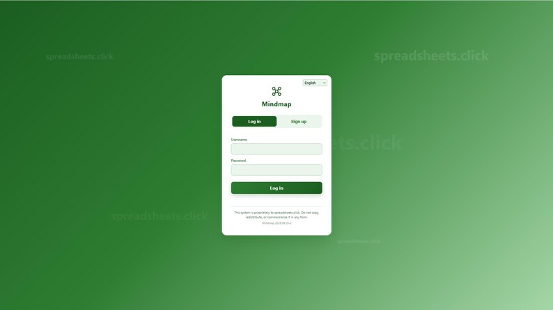 Mindmap – Google Apps Script-Webanwendung Bild 5