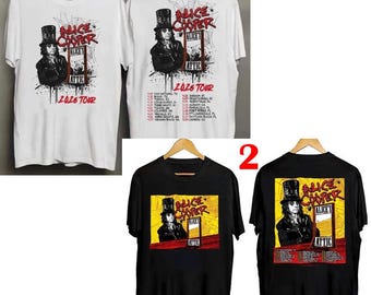 Alice Cooper Alice's Attic Tour 2026 T-shirt or Hoodie All Size - Etsy