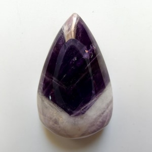 Purple Amethyst Lace Agate Pear Cabochon Weight 53 Caret 1 Piece Size 37X23X9 MM Natural Lace Agate Designer Stone Loose Stone Hand Polished