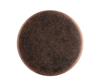 Plain Jeans Tack Button - Size 27L (11/16")  Antique Copper