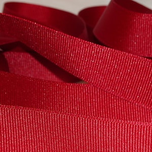 Ruban gros grain 7/8&quot; CANNEBERGES