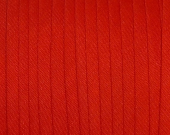 1/2" SINGLE Fold  Bias Tape  RED Made in America