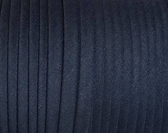Navy 10 Yards Bias Tape EXTRA WIDE Double Fold Bias Tape 1//2/" 2/" Flat