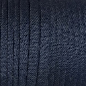 Fita de viés de dobra simples de 1/2" azul marinho, fabricada nos Estados Unidos