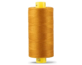 Gutermann 1094Yds  Mara 100 #412 GOLDENROD All Purpose 100% Polyester One (1) Spool