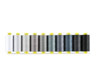 Gutermann Dusk to Dawn Shades 10 Spools  Mara 100 Thread