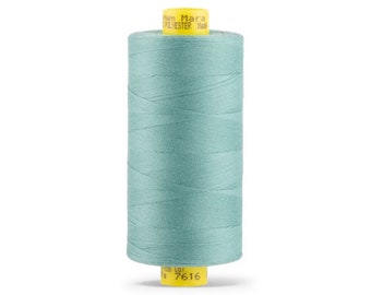 Gutermann TURQUOISE GREEN  Mara 100 1094Yds All Purpose 100% Polyester One (1) Spool #7616