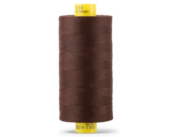 Gutermann CHOCOLATE  Mara 100 All Purpose 1094Yds  100% Polyester One (1) Spool #023