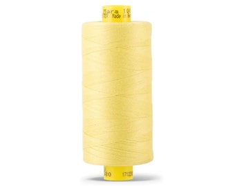 Gutermann 1094Yds  Mara 100 #580 YELLOW All Purpose 100% Polyester One (1) Spool