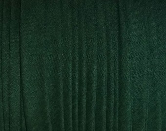 1/2" EXTRA brede HUNTER groene dubbelgevouwen biaisband gemaakt in Amerika