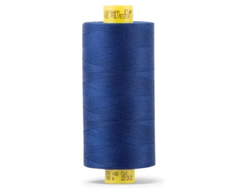 1094 Yds Sew All Gutermann #232 YALE BLUE All Purpose 100% Polyester One (1) Spool