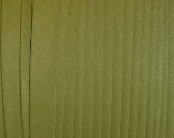 WILLOW GREEN 1/2" EXTRA brede dubbelgevouwen biaisband 100% gemaakt in Amerika