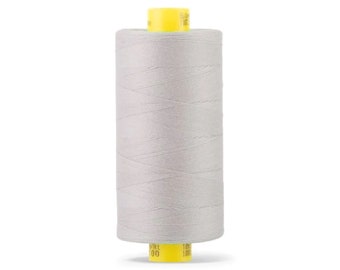 Gutermann Light Silvery Gray  Mara 100 Polyester Sewing Thread, 1094Yds #38