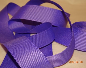7/8" 5yd Light Purple Grosgrain Ribbon Old Store Stock