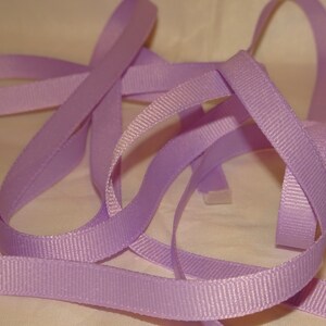 3/8" licht orchidee grosgrain lint Oude winkelvoorraad