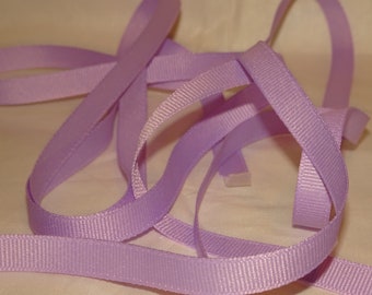 3/8" Light Orchid Grosgrain Ribbon Old Store Stock