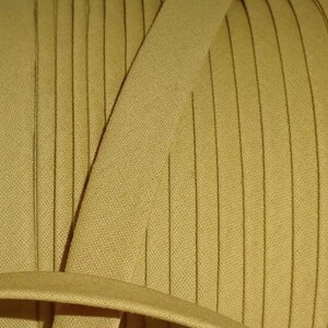 Nastro sbieco doppio piegato WHEAT EXTRA largo da 1/2" prodotto in America