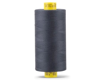 Gutermann Gunmetal Gray  Mara 100 Polyester Thread, 1094 Yds