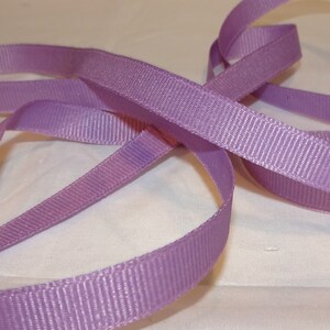 3/8" grosgrain viooltje