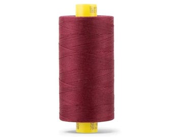 Gutermann 1094Yds  Mara 100 #369 BURGUNDY  All Purpose 100% Polyester One (1) Spool