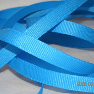 Fita de gorgorão 3/8" ISLAND BLUE