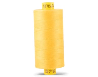 Gutermann GOLDEN YELLOW  Mara 100 1094Yds   All Purpose 100% Polyester One (1) Spool #417