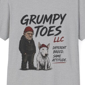 Grumpy Toes Same attitude Cotton T-Shirt