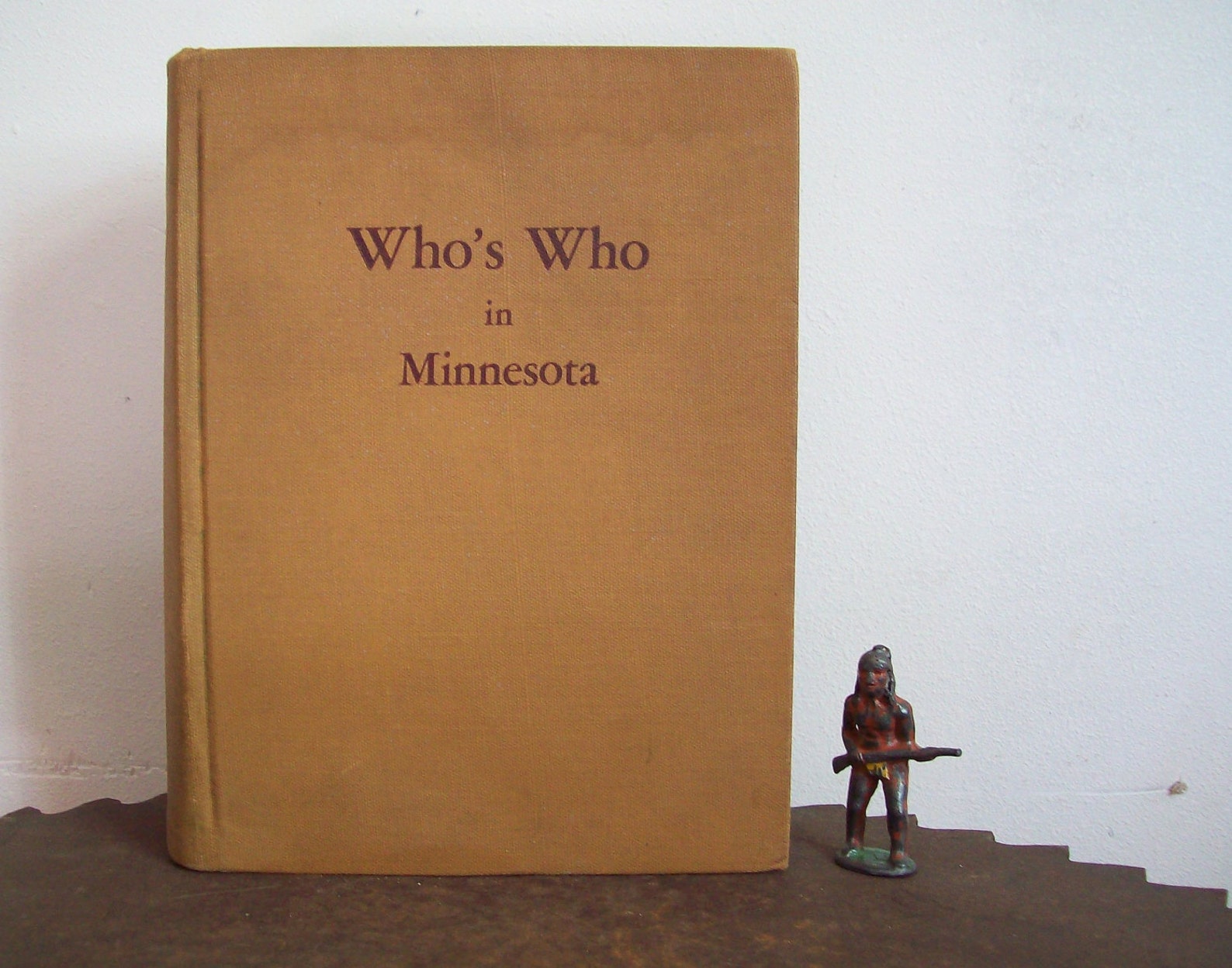 Minnesota history book Who's Who in Minnesota 1941 Edition Etsy