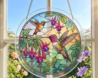 Acryl Puzzles Sun Catcher Fensterbehang, Acrylpuzzles, DIY Acrylpuzzle Sun Catcher, für Erwachsene, Frauen Männer Mom