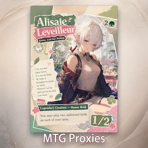 alisaie mtg card Leveilleur Alisaie Leveilleur & Alphinaud Leveilleur-Alt