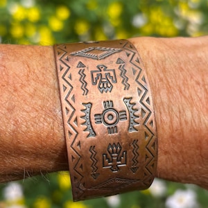 Fred Harvey Bracelet Copper - Etsy